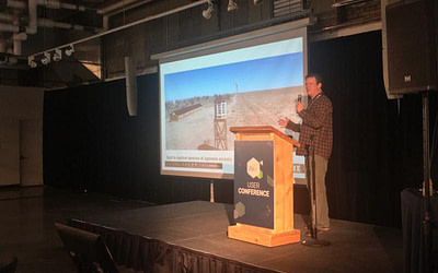 Presenting at the first Pix4D User Conference in Denver