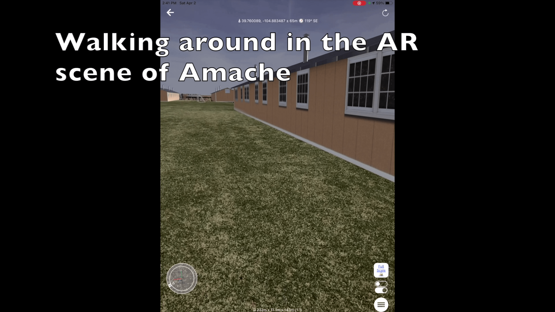 Amache AR full scale