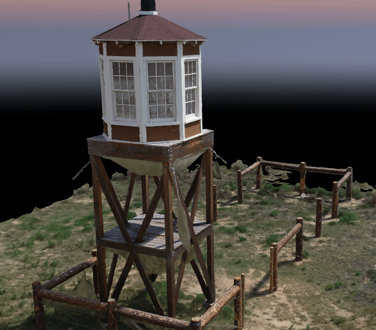 Amache Guard Tower in 3D